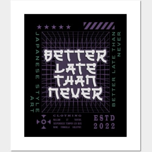 Streetwear quote art design Posters and Art